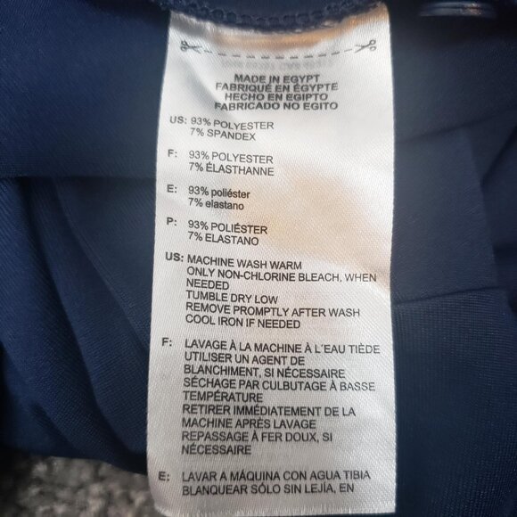 ADIDAS GOLF Men's Large L Sport Collar Polo, Lightweight Henley Shirt Logo /A184 - Picture 5 of 5